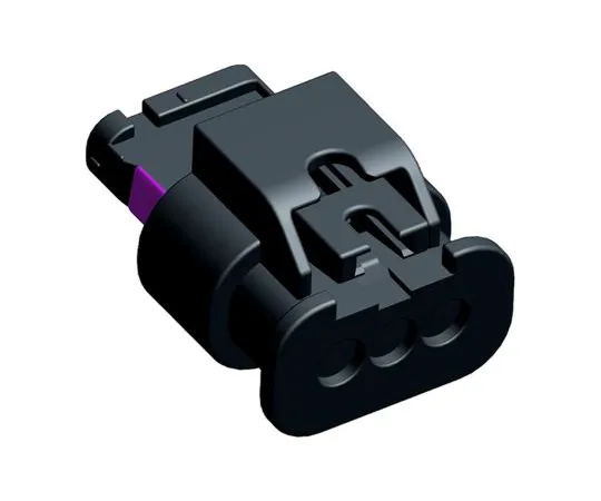 63-5174-59　TE Connectivity MCON 1.2 Series, 1 Row 3 Way In-Line Mount Socket Housing　1-1670917-1