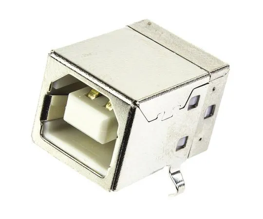 63-5051-26　Wurth Elektronik Right Angle PCB Mount Mount Female Type B USB Connector, 30 V ac, 1.5A　61400416121