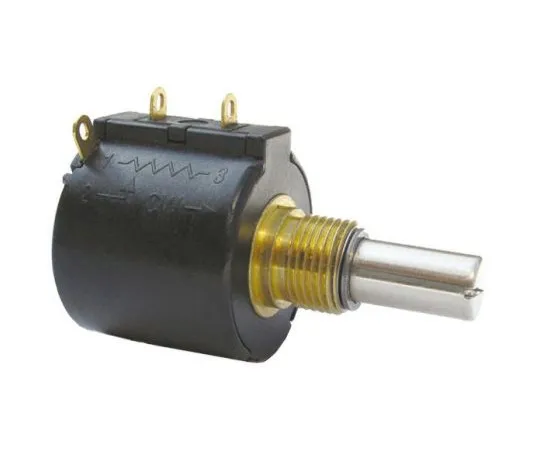 63-4971-20　Bourns 1 Gang 5 Turn Rotary Wirewound Potentiometer with a 6.35 mm Dia. Shaft, 10kΩ, ±3%, 1.5W, Linear 3548S-1AA-103A　3548S-1AA-103A