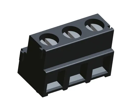 63-5133-85　TE Connectivity Buchanan, 3 Way PCB Terminal Strip　1776119-3