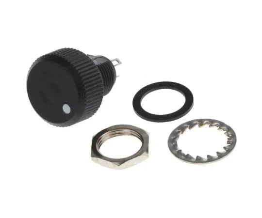63-5105-66　Vishay 1 Gang Rotary Cermet Potentiometer with a 16 mm Dia. Shaft, 1MΩ, ±20%, 0.12W, Linear P16NP105MAB15　P16NP105MAB15