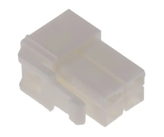 63-5131-84　JST HLP Male Connector Housing, 3.96mm Pitch, 4 Way, 2 Row　HLP-04V