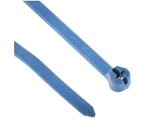 63-5126-71　Thomas & Betts, Ty-Rap Series Blue Metal Detectable Cable Tie, 186mm x 4.7 mm　TY525M-NDT