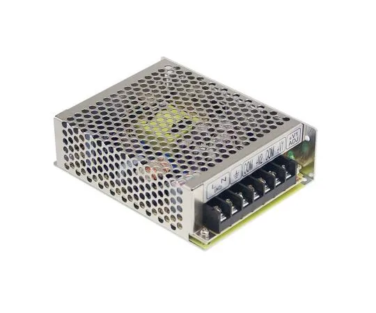 63-4941-89　Mean Well 50W 1 Output Embedded Switch Mode Power Supply SMPS, 10A, 5V dc Enclosed　RS-50-5