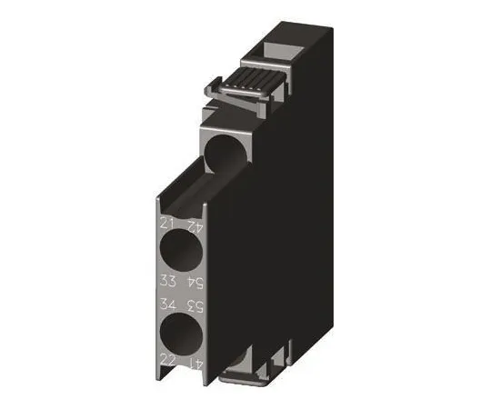63-4987-39　Siemens Sirius Innovation, NO/NC (2), Auxiliary Contact, Snap-On, 10 A　3RH2911-1DA11