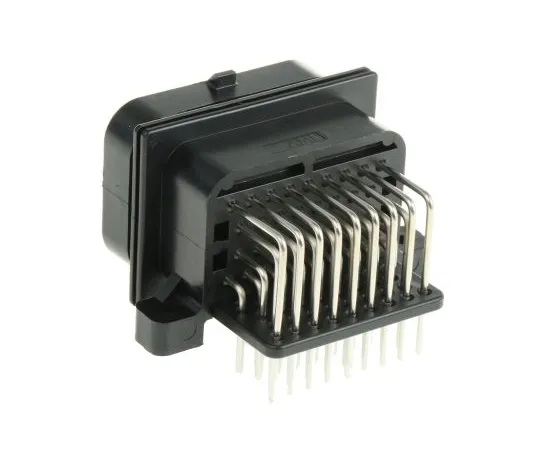 63-5028-53　TE Connectivity SUPERSEAL Series, 4 Row 34 Way Through Hole Plug Header, with Solder Termination Method　6437288-2