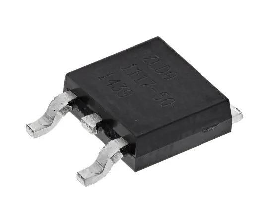 63-5054-88　Diodes Inc, 5 V Linear Voltage Regulator, 1A, 1-Channel, 2% 3-Pin, DPAK ZLDO1117K50TC　ZLDO1117K50TC