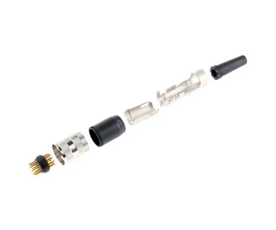 63-4973-67　Amphenol C091A Series M16 Cable Mount Connector, 12 contacts Plug　T3635000