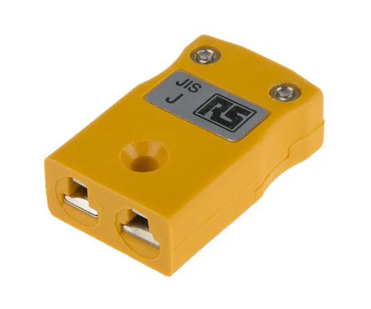 63-5086-69　RS PRO JIS Miniature In-Line Socket Connector for *** with Type J Thermocouple Type J, Miniature　771-8783