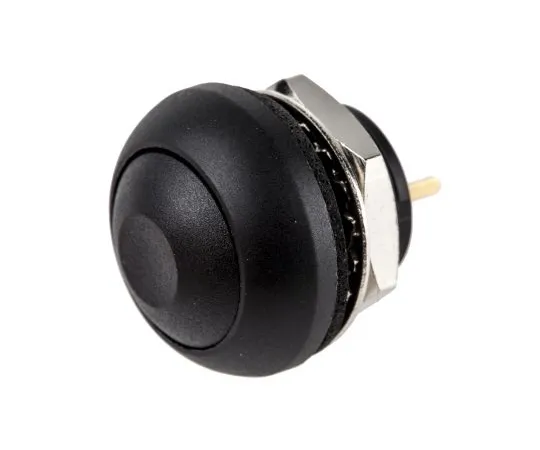 63-5133-79　RS PRO Single Pole Single Throw (SPST) Momentary Miniature Push Button Switch, IP67, 13.6 (Dia.)mm, PCB, 30V dc　820-7596