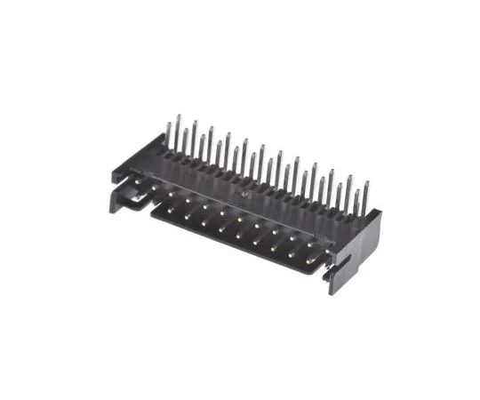 63-4966-80　Hirose DF11, 24 Way, 2 Row, Right Angle PCB Header　DF11-24DP-2DS(24)