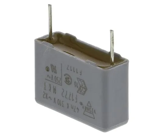 63-6550-28　Vishay 47nF Polyester Capacitor PET 310V ac ±10% F1772 Series Through Hole　F17723472000