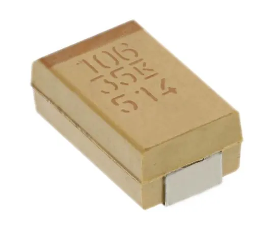 63-5115-41　KEMET Tantalum Capacitor 10μF 35V dc MnO2 Solid ±20% Tolerance T491 Series　T491D106M035AT