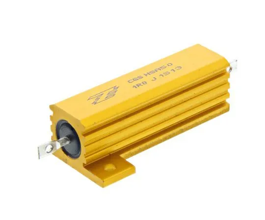 63-5020-35　TE Connectivity HSA50 Series Aluminium Ho***d Solder Lug Wire Wound Panel Mount Resistor, 1Ω ±5% 50W　HSA501R0J