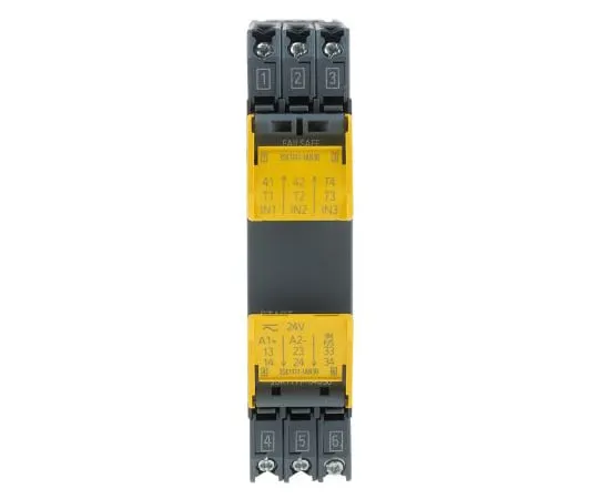 63-5097-07　Siemens 3SK1 24 V ac/dc Safety Relay Single Channel With 4 Safety Contacts　3SK1111-1AB30