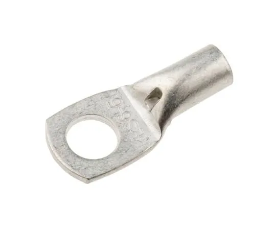 63-5141-98　RS PRO Uninsulated Tubular Ring Terminal, 6mm Stud Size, 6mm² to 6mm² Wire Size　841-7598