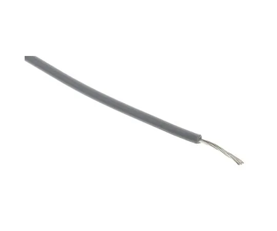 63-5156-82　RS Grey Hook Up Wire UL3239, 0.33 mm², 6 kV dc 22 AWG, 100m　873-8996