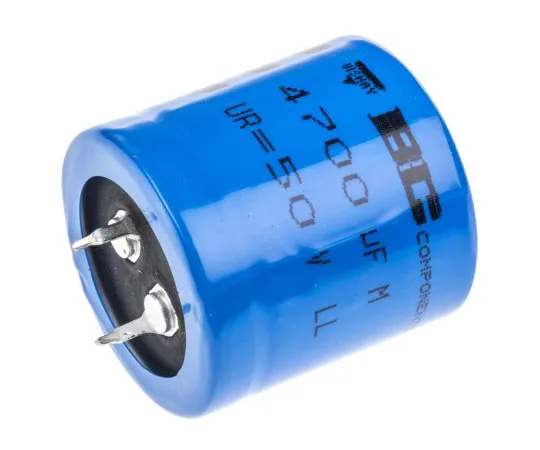 63-5159-36　Vishay 4700μF 50V dc Aluminium Electrolytic Capacitor, Through Hole 30 (Dia.) x 32mm +105°C 30mm 10mm　MAL215831472E3
