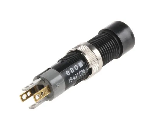 63-4968-40　EAO Single Pole Single Throw (SPST) Momentary Push Button Switch, IP40, 8 (Dia.)mm, Panel Mount　19-431.035
