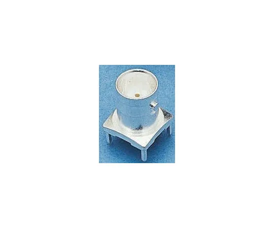 63-4981-09　Amphenol Straight 75Ω PCB Mount BNC Connector, jack, Nickel, Through Hole Termination　B6251F1-NT3G-75
