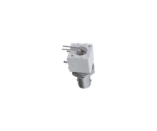 63-4981-11　Amphenol Right Angle 75Ω PCB Mount Bulkhead Fitting BNC Connector, jack, Nickel, Through Hole Termination　B6252H7-NPP3G-75T