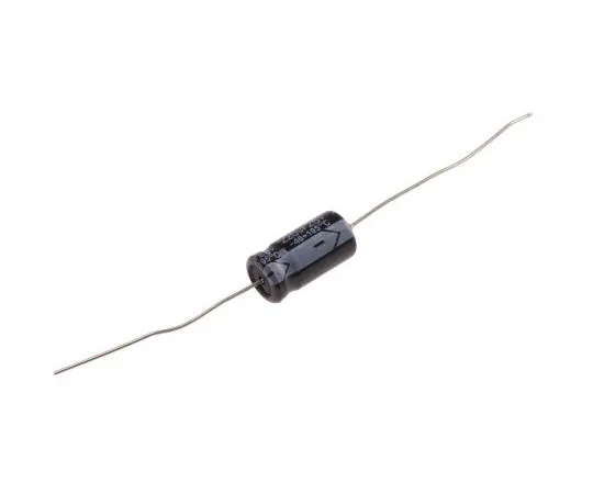 63-4990-20　RS PRO 220μF 25V dc Aluminium Electrolytic Capacitor, Through Hole 8 (Dia.) x 16mm +105°C 8mm 16mm　707-6574