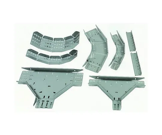 63-6551-33　Legrand Heavy Duty Adjustable B*** Hot Dip Galvanised Steel Cable Tray, 75 mm Width, 50mm Depth　SRFAB/75/G