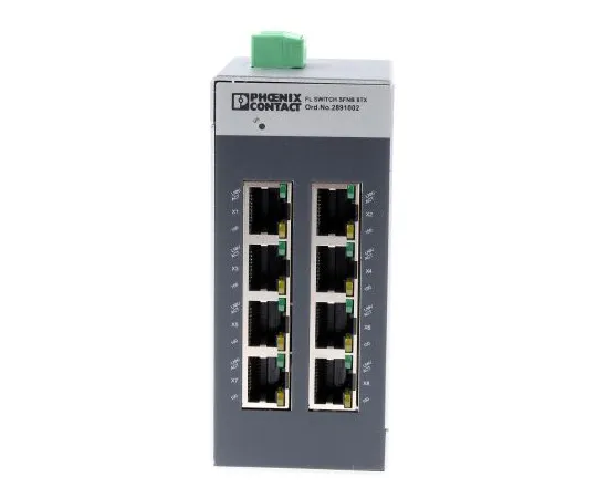 63-5002-39　Phoenix ContactFL SWITCH SFNB 8TX Ethernet Switch Ethernet Device for *** with Ethernet Network　2891002
