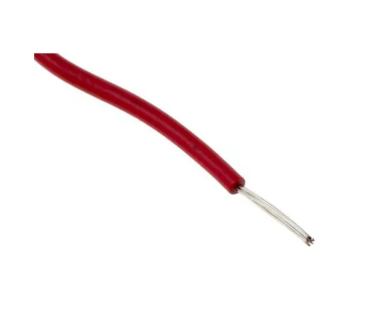 63-5157-23　RS PRO Red Hook Up Wire UL1007, 0.08 mm², 300 V 28 AWG, 100m　874-0374