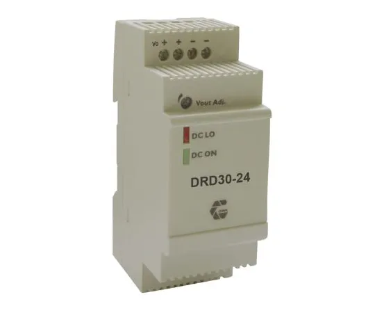 63-5165-48　Chinfa DRD30 30W DIN Rail Panel Mount Power Supply DIN Rail Mount, Voltage in 9 → 36 V dc, Voltage out 12V dc　DRD30-12