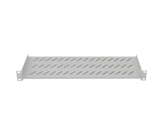 63-5115-83　RS PRO Grey 2U Cantilever Shelf, 400mm x 483mm　802-0282