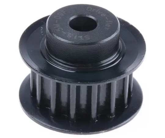 63-6572-35　RS PRO Timing Belt Pulley, Steel 9mm Belt Width x 5mm Pitch, 15 Tooth　182-587