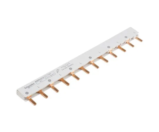 63-5091-77　Schneider Electric 2 Phase Busbar, 12 Module, 415V, 18mm Pitch　A9XPH212