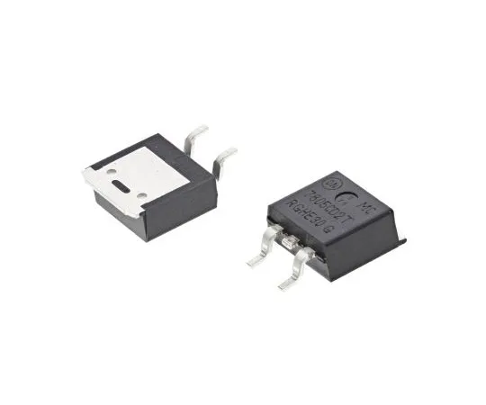 63-4967-18　ON Semiconductor, 5 V Linear Voltage Regulator, 2.2A, 1-Channel, ±4% 3-Pin, D2PAK MC7805CD2TR4G　MC7805CD2TR4G