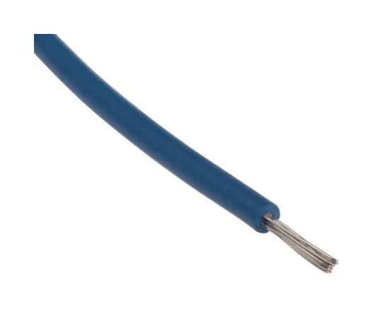 63-5156-80　RS PRO Blue Hook Up Wire UL3239, 0.33 mm², 6 kV dc 22 AWG, 100m　873-8983