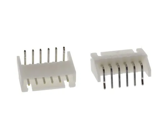 63-5132-87　JST XH S6B, 6 Way, 1 Row, Right Angle PCB Header　S6B-XH-A(LF)(SN)