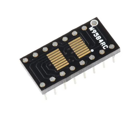 63-5047-20　Winslow Straight Through Hole Mount 0.65 mm, 2.54 mm Pitch IC Socket Adapter, 16 Pin Female SOP to 16 Pin Male DIP　W9584RC