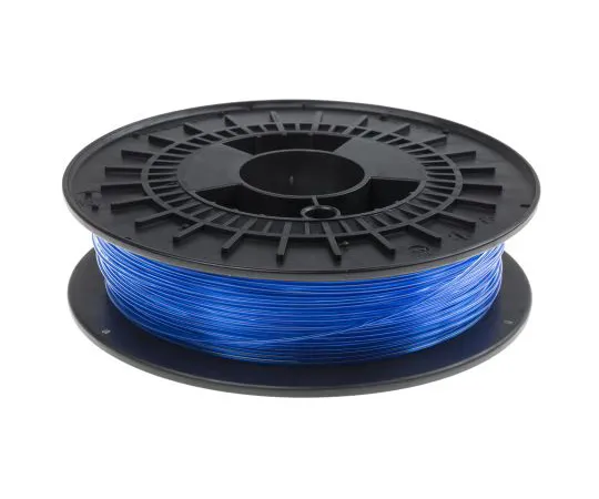 63-5163-66　RS PRO 1.75mm Translucent Blue PET-G 3D Printer Filament, 500g　891-9296