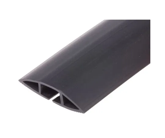 63-5153-75　RS PRO Cable Cover, 7.4mm (Inside dia.), 25.4 mm x 1.83m, Black　865-9509