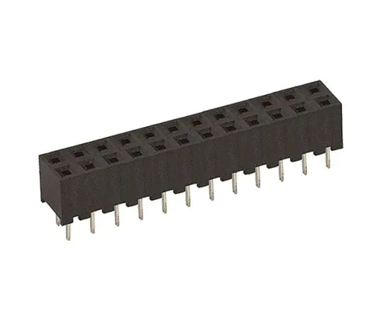63-5093-26　Hirose A3C Series 2mm Pitch 24 Way 2 Row Straight PCB Socket, Through Hole, Solder Termination　A3C-24DA-2DSA(71)