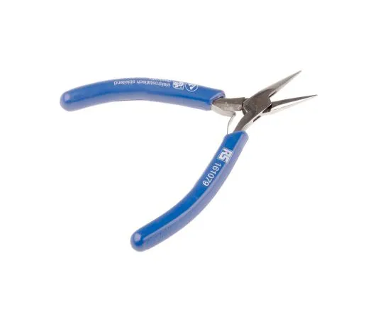 63-6564-93　RS PRO Steel Pliers Long Nose Pliers, 120 mm Overall Length　161-079
