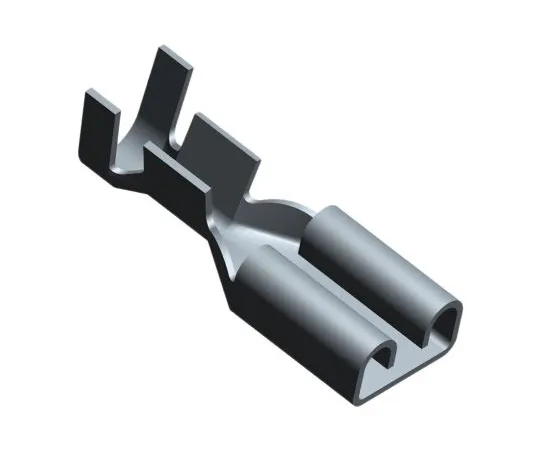 63-4951-70　TE Connectivity FASTON .187 Series, Uninsulated Crimp Quick Disconnect Terminal, 4.75 x 4.75mm Tab Size, 20 → 16　170037-2