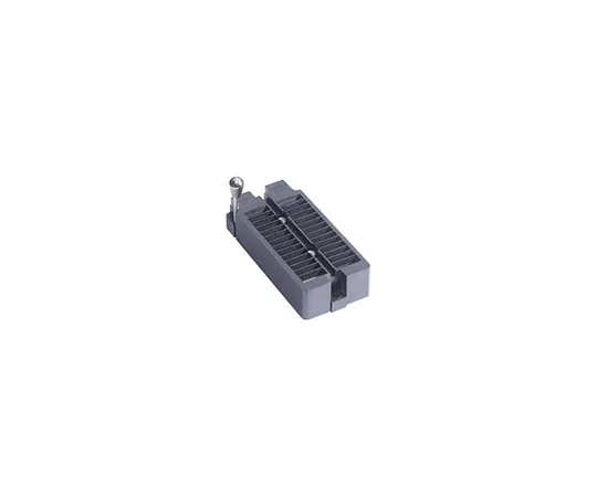 63-4997-56　Aries Electronics 2.54mm Pitch 24 Way Through Hole Universal ZIF Test Socket　24-6554-11
