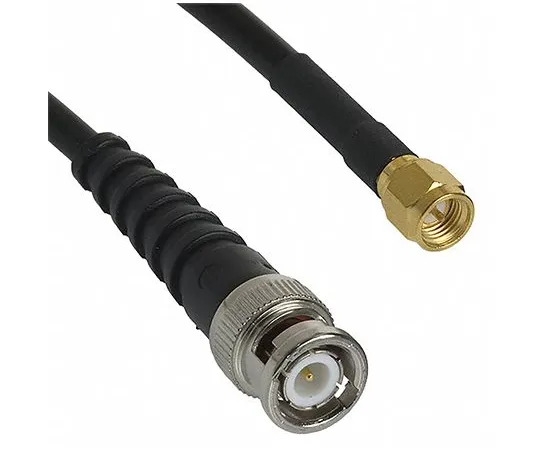 63-5162-77　Cinch Connectors Male SMA to Male BNC RG-58 Coaxial Cable, 50 Ω, 415　415-0037-024