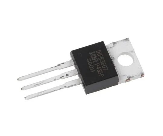 63-4966-04　IRFB3607PBF N-Channel MOSFET, 80 A, 75 V HEXFET, 3-Pin TO-220AB Infineon　IRFB3607PBF