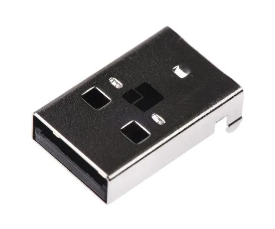 63-5038-51　Lumberg Right Angle Through Hole, Version 2.0 Type A USB Connector, Plug　2410 08