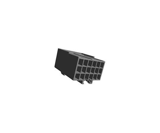 63-5015-55　TE Connectivity AMP Universal Power Female Connector Housing, 3.96mm Pitch, 8 Way, 2 Row　176286-1
