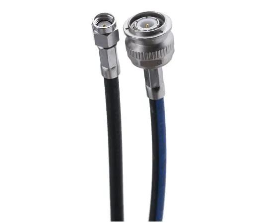 63-6548-91　Huber & Suhner Black Male RP-SMA to Male TNC Coaxial Cable　30-07816-10/A