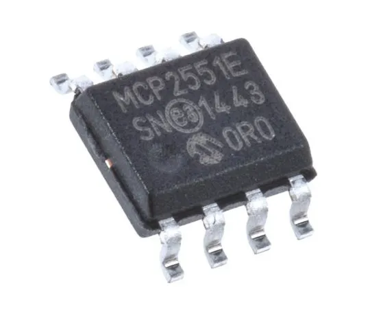 63-5085-42　Microchip MCP2551-E/SN, CAN Transceiver 1Mbps 1-Channel ISO 11898, 8-Pin SOIC　MCP2551-E/SN