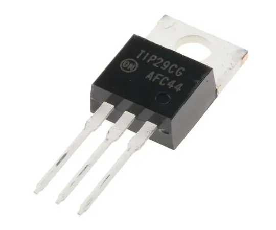 63-5106-07　ON Semi TIP29CG NPN Transistor, 1 A, 100 V, 3-Pin TO-220　TIP29CG